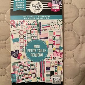 Socialite Mini Happy Planner Sticker book